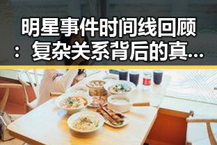 明星事件时间线回顾:复杂关系背后的真相逐步揭晓
